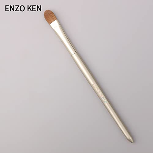 Flat Concealer Foundation Brush and Lip Brush, Mini Under Eye Blending Set, Small Essential Liquid Makeup Brush for Eye Dark Circles Puffiness, Liquid Blush Lipstick, Lipgloss, Spots.