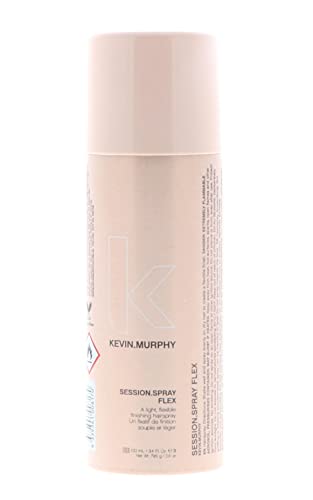 KEVIN.MURPHY SESSION.SPRAY FLEX - Flexible Finishing Hair Spray - For All Hair Types - Lightweight Hold - Humidity Resistant Hair Care - Travel Size - 100 mL / 3.4 fl oz