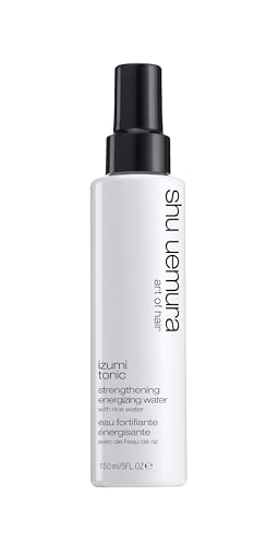 shu uemura art of hair Izumi Tonic Strengthening & Thickening Rice Water Treatment - Leave-In Hair Treatment, Hydrates and Repairs Damaged Hair, With Japanese Rice Water