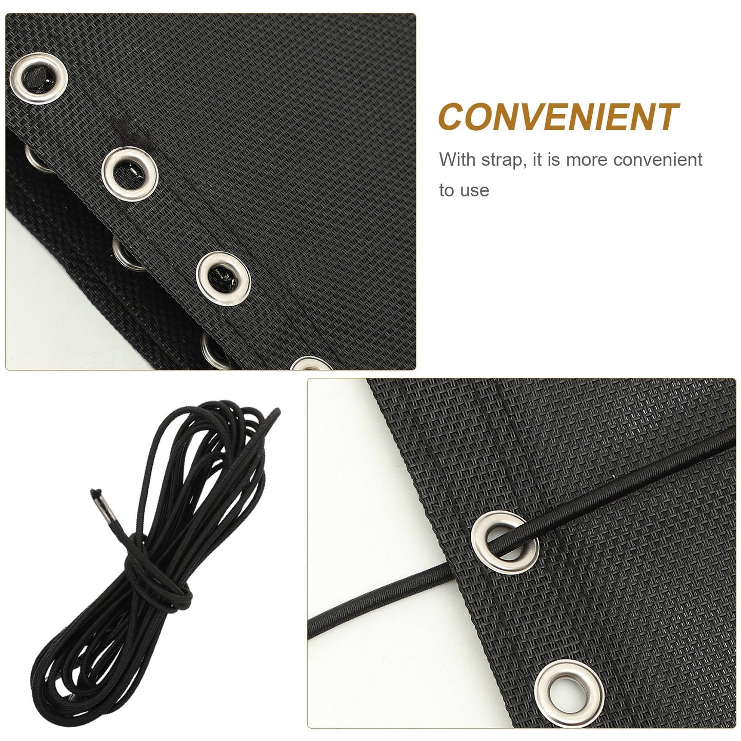 HONITANO 1Set Portable Camping Chair Accessory Rectangular Chair Cloth for Replacement 160X43cm