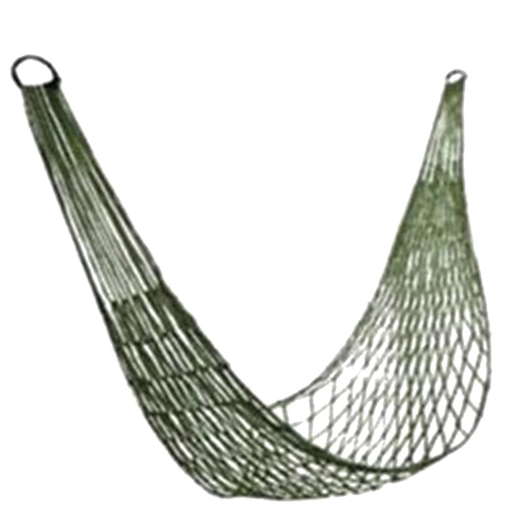 Worgeous 军绿吊 Camping Hammock with Rain Fly Bed Net Mesh Travel Green