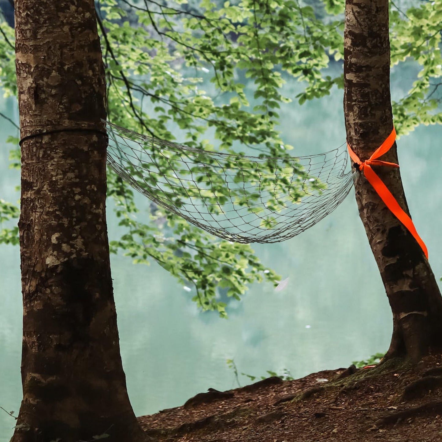 TINKSKY Nylon Hammock Durability Multiple Users Outdoor Use Army Set