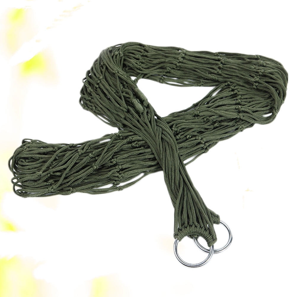 TAILTOSS 1Pcs Army Green Hammock for Outdoor Adventure and Traveling