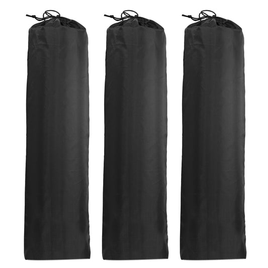 3 pcs Camp Chair Replacement Bag 24" x 8" Nylon Carrying Bag  Outdoors Folding Chair Cover Tripod Case Bag Black