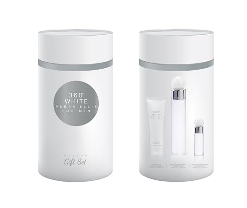 Perry Ellis 360° White for Men 3-Piece Gift Set