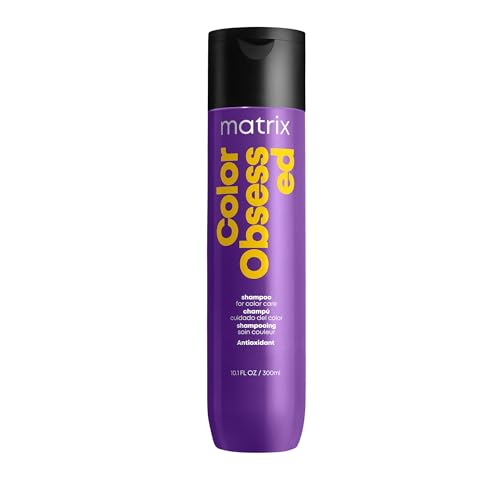 Matrix Color Obsessed Antioxidant Shampoo For Color Treated Hair - Enhances Hair Color, Protects Color Vibrancy and Prevents Fading, Cruelty Free & Vegan