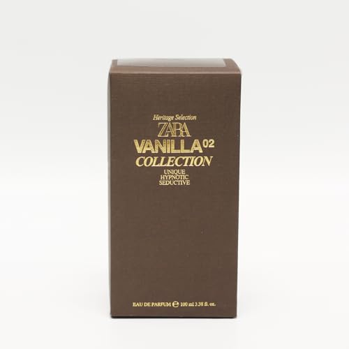 Zara Vanilla Collection 02 Cologne for Men EDP Eau de Parfum 100ml (3.38 fl. oz.)