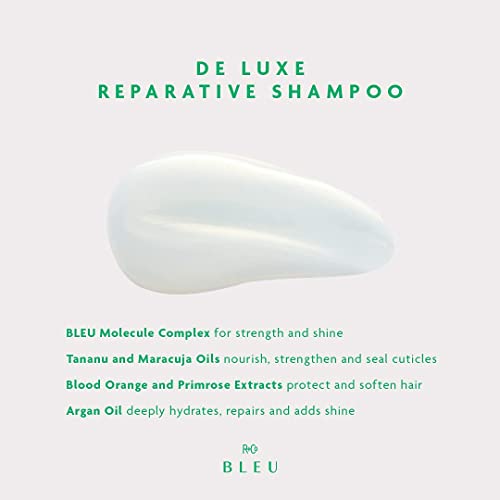 R+Co BLEU De Luxe Reparative Shampoo | Hydrates + Strengthens + Adds Shine | Vegan, Sustainable + Cruelty-Free |