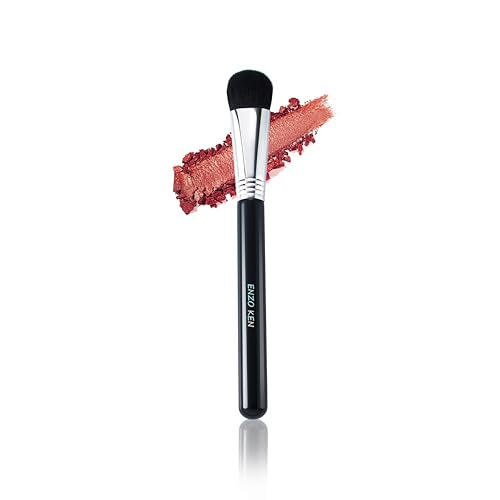 Face Blending Brush, Small Highlighting Brush, Nose Contour Brush for Makeup, Large Eye Makeup Brushes, Fluffy Blush Brush for Cheeks, (904)