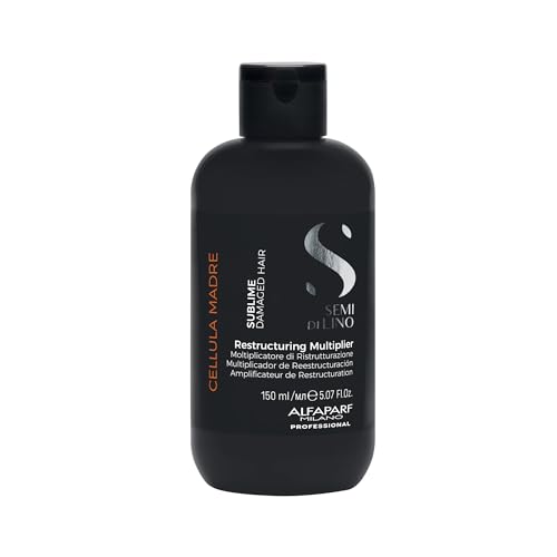 Alfaparf Milano Semi di Lino Sublime Cellula Madre Restructuring Multiplier for Damaged Hair - Repairs and Reconstructs for Healthy Hair - Protects and Enhances Cosmetic Color - (5.07 fl. oz.)