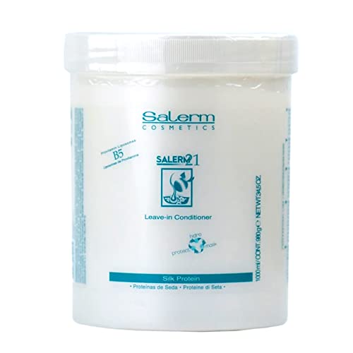 SALERM 21 Mask 34oz LEAVE-IN Conditioner, B5 Provitamin Lipsomes & Silk Protein - with a gift - Maritrini Meza