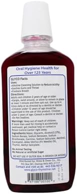Glyco Thymoline Mouthwash Oral Hygiene Liquid, 16 Fluid Ounce