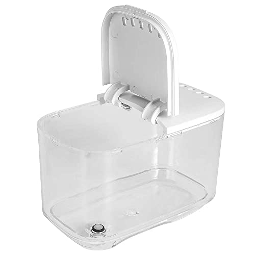 Replacement Parts for Waterflosser Oral Irrigator Dental Compatible with Waterpik Sonic Fusion Portable Water Flosser SF-02W SF-02 Reservoir Gasket Valve (SF-02 White Tank)