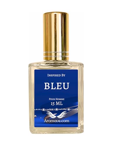 Premium 24 Hour Perfume Therapy 15ML Long Lasting 0.50 OZ Inspired By Popular Fragrances That Smell Better Last Longer and Are Actually Affordable Made for You (Bleu)