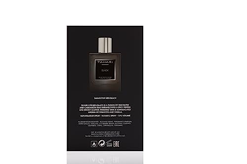 TAHARI Black Eau de Toilette For Men 3.4 oz. / 100 mL