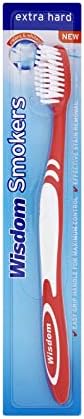 3X Wisdom Smokers Extra Hard Brush Toothbrush (Previously Addis) by Wisdom