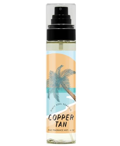 Copper Tan Parfum Mist - Inspired by Coppertone Suntan | Long Lasting Scent |