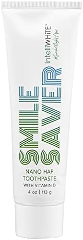Smile Saver Nano-Hydroxyapatite (Nano-HAP) & Vitamin D Fluoride-Free Toothpaste with Xylitol; Helps Deposit Minerals to Tooth Surface