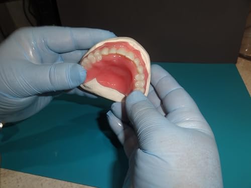 DIY Dentures, Customizable Kit with 12 Pieces, Simple to Use. Dentures Upper and Lower, Home Denture Solution for an Ideal Smile, Women and Men