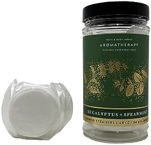 Bath & Body Works Shower Steamers 4.8 OZ / 136 G Bottle ( 6 Tablets ) - Pick Your Scent (Eucalyptus + Spearmint)