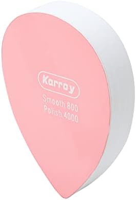 Nail Files and Buffers for Natural Nails Shine Polishers Buffer Blocks Fingernail Buffer Block 800/4000 Grit Pack of 5 (A-Drop)