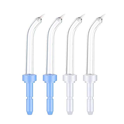 Replacement Part for Waterpik or other Water Flossers/Irrigators (AquaFlosser 4 Periodontal Tips)