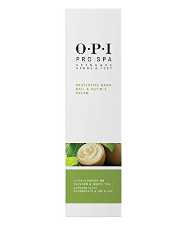 OPI ProSpa Protective Hand, Nail and Cuticle Cream | Nail & Hand Lotion | Non Greasy Formula | 4.0 fl oz