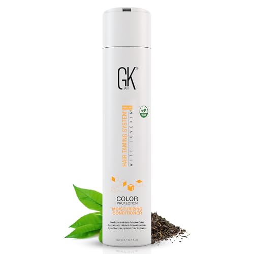 GK HAIR Hydrate Moisturizing Conditioner for Dry Damaged Colored Hair Protection Deep Conditioning with Argan Oil Keratin Frizz Control Smooth Healthy All Hair Sulfate Free Women and Men – 10.1 Ounce