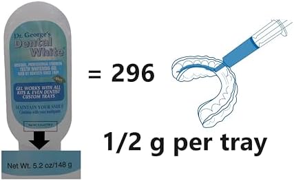 Dr. George's Dental Whitening Gel with Instructions