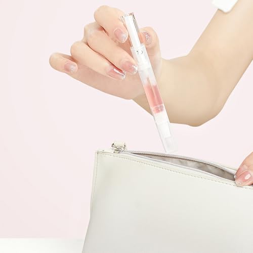 Nail 𝐆𝐫𝐨𝐰𝐭𝐡 Pen, 𝐒𝐭𝐞𝐦 𝐂𝐞𝐥𝐥 Nail 𝐆𝐫𝐨𝐰𝐭𝐡 Pen, Cuticle Oil for Nails - Strengthen Brittle Nails, Promote Fast-growth, Portable Pen for Healthy NailS (3pcs)
