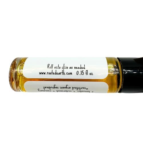 Stay Focused Perfume Oil - Woodsy Scent - Vetiver Rosemary Cedarwood Lavender