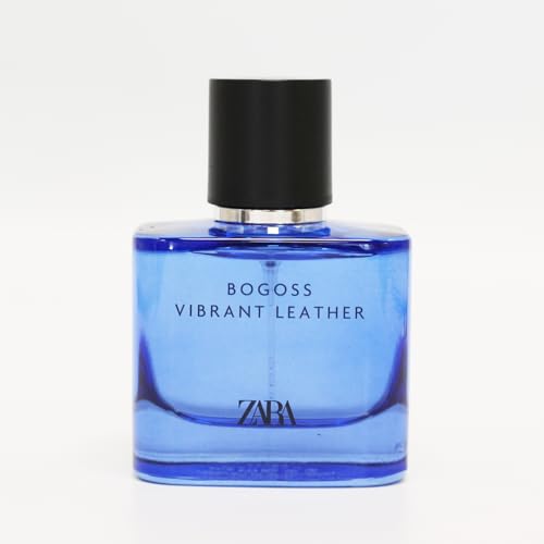 Zara Bogoss Vibrant Leather EDP Eau De Parfum Cologne for Men 60 ML (2.03 FL. OZ)