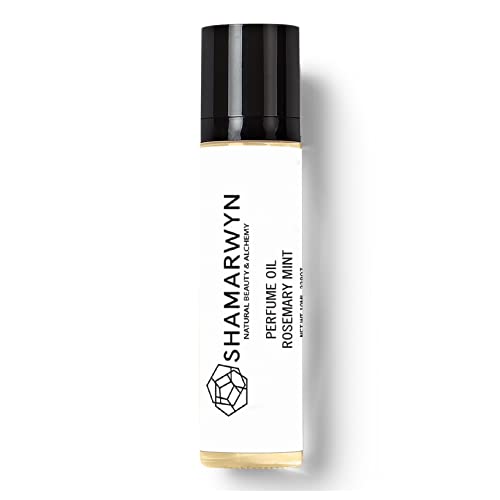 Rosemary Mint Perfume Oil Natural Organic Botanical Fragrance Pure Essential Oils Roll-On 10ml