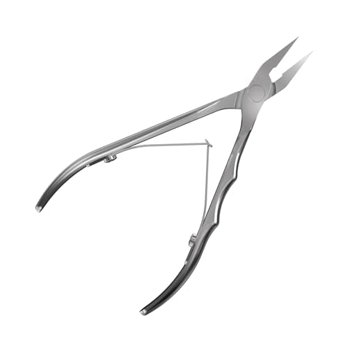 STALEKS PRO EXPERT Handmade 61 NE-61-16 High End Ingrown Nail Nippers 5.12 INCH 16 MM Made in Europe