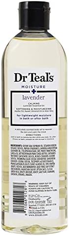 Dr. Teals Bath & Body Oil Variety Gift Set (2 Pack, 8.8oz Ea.) - Soothing Lavender & Rejuvenating Eucalyptus & Spearmint - Essential Oils Hydrate Skin & Alleviates Daily Stress