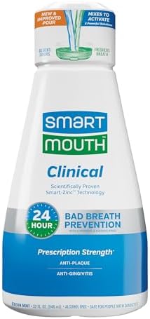 SmartMouth Clinical DDS Activated Oral Rinse 32oz