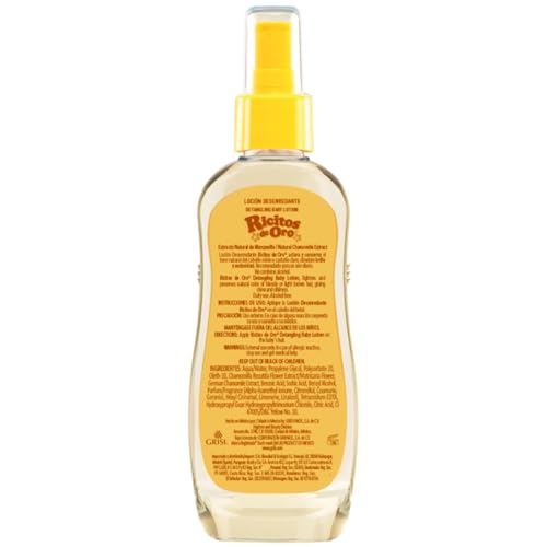Ricitos de Oro Clarifying Lotion Chamomile Goldilocks 125 Ml, Colour, 125 Ml, Pack of/Pack, Yellow