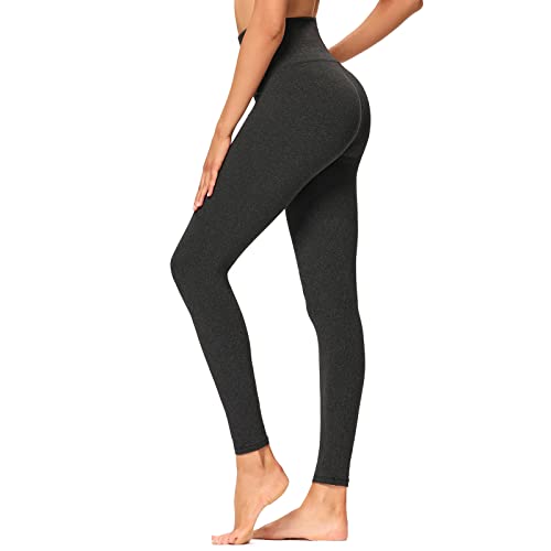 GAYHAY High Waisted Leggings for Women - Soft Opaque Slim Tummy Control Printed Pants for Running Cycling Yoga