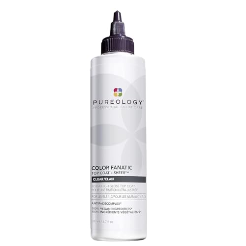 Pureology Color Fanatic Top Coat + Tone - Maintains Hair Color Treatment, Smooths, Restores Vibrancy and Adds Shine