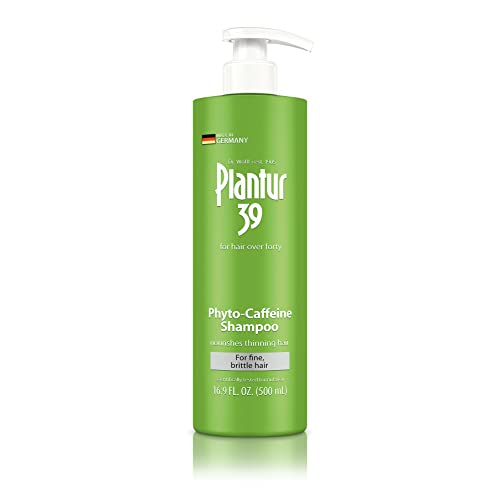 Plantur 39 Phyto-Caffeine Shampoo For Fine Brittle Hair, 16.9 Fluid Ounce (500 mL)