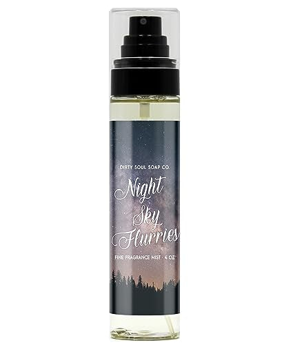 Night Sky Flurries Parfum Mist - Inspired by Fireside Flurries | Long Lasting Scent | Fragrance Dupe