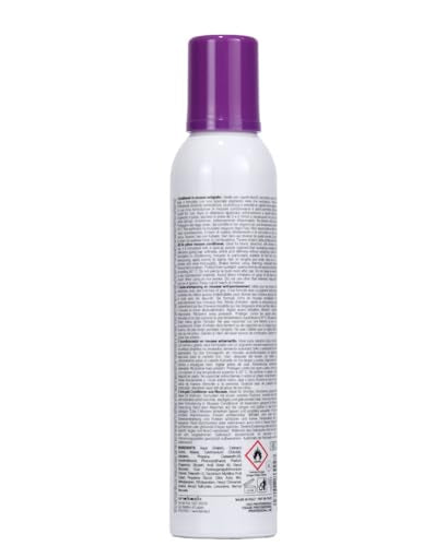 Fanola No Yellow Incredible Foam - Purple Hair Conditioner Mousse Toner With Violet Pigments Removes Yellow And Brassiness On Bleached, Blonde Or Highlighted Hair 8.4oz