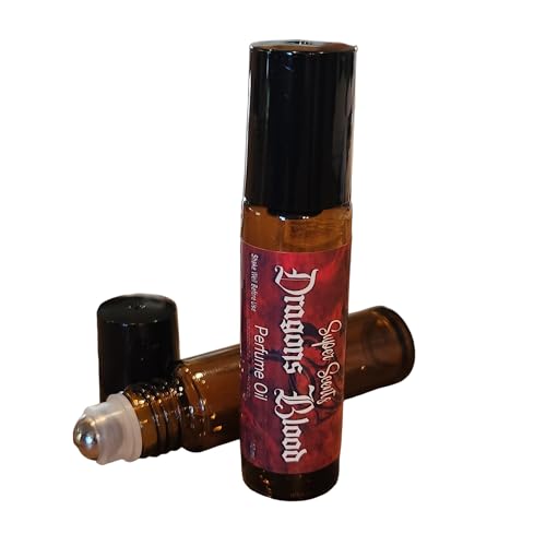 Dragons Blood Perfume Oil, Fragrance Roll On, 10ml Strong Unique Scent by Super Scents Halloween