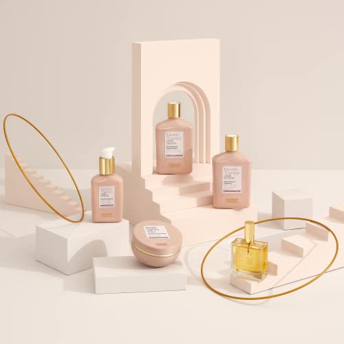 Alfaparf Milano Lisse Design Keratin Shampoo and Conditioner Set - Sulfate Free - Anti-Frizz - Maintains & Enhances Professional Keratin Therapy Treatment - Keeps Hair Smooth & Straight