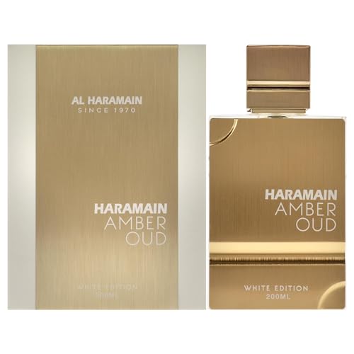 Al Haramain Amber Oud White Edition Eau De Parfum Spray for Unisex 6.7 Ounce