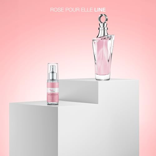 Mauboussin - Rose Pour Elle 100ml (3.3 Fl Oz) - Eau de Parfum for Women - Floral, Fruity & Fresh Scents