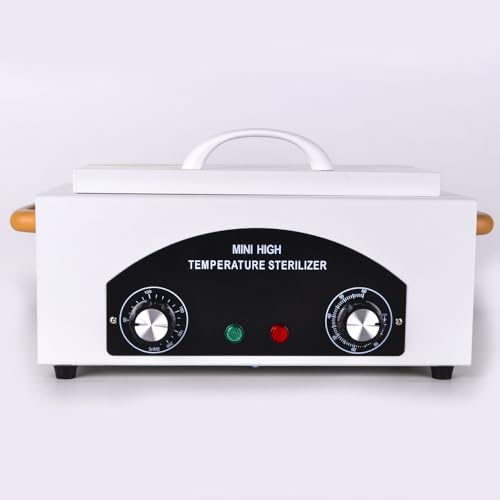 Nail Tool Sterilizers,Mini High Temperature Autoclave Machine with Timer