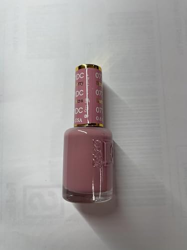 DND DC Gel Polish Set, Pink Collection, UV/LED GelPolish and Air Dry Nail Lacquer, Matching Chip-Free Polish Duo, 0.5 Fl Oz Each