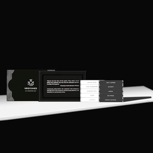 MIND GAMES 10 Piece Sample Discovery Set - Mini Perfume kit for Women & Men - Luxury Fragrance kit for Gifts - Sample of Designer Perfume - Soulmate Collection