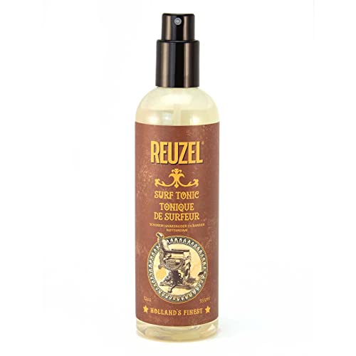 Reuzel Surf Tonic Hairspray - Fragrance Free - Adds Grip, Texture And Volume - Create A Windblown Style With Matte Finish - Exaggerates Hair'S Natural Texture - For All Hair Types